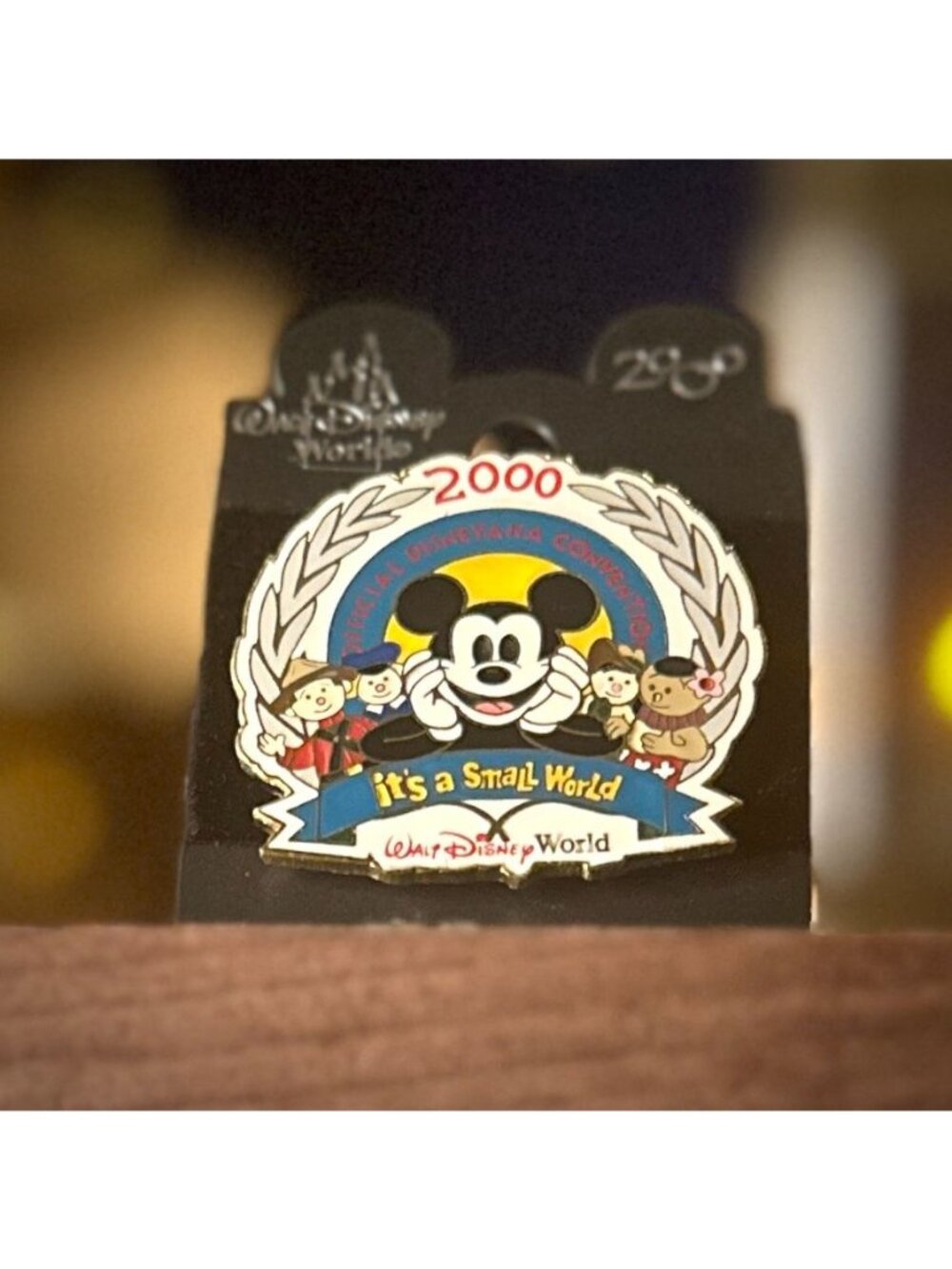 Walt Disney World It's A Small World Mickey Mouse Pin | 2000